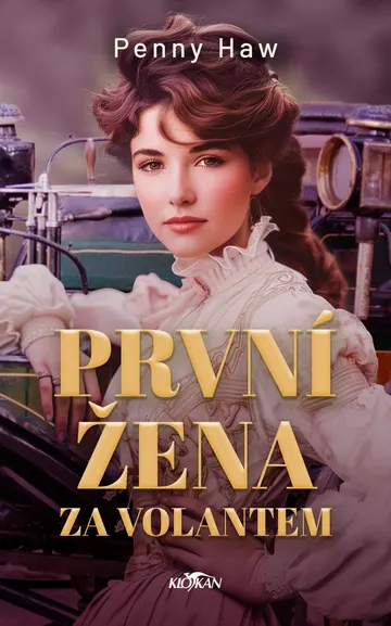 První žena za volantem – obálka