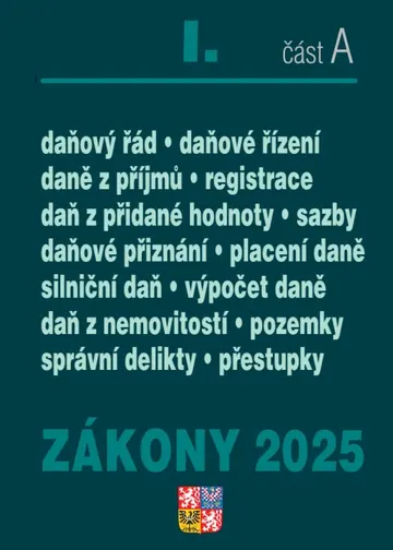 Zákony I. A / 2025 - Daňové zákony