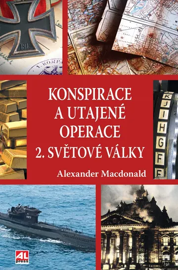 Konspirace a utajené operace 2. světové války – obálka